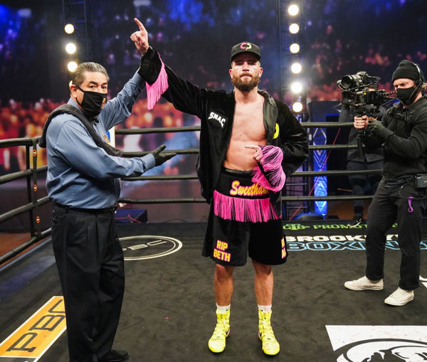 Picture for IBF SUPER MIDDLEWEIGHT CHAMPION CALEB PLANT SUCCESSFULLY DEFENDS HIS TITLE WITH A RESOUNDING VICTORY