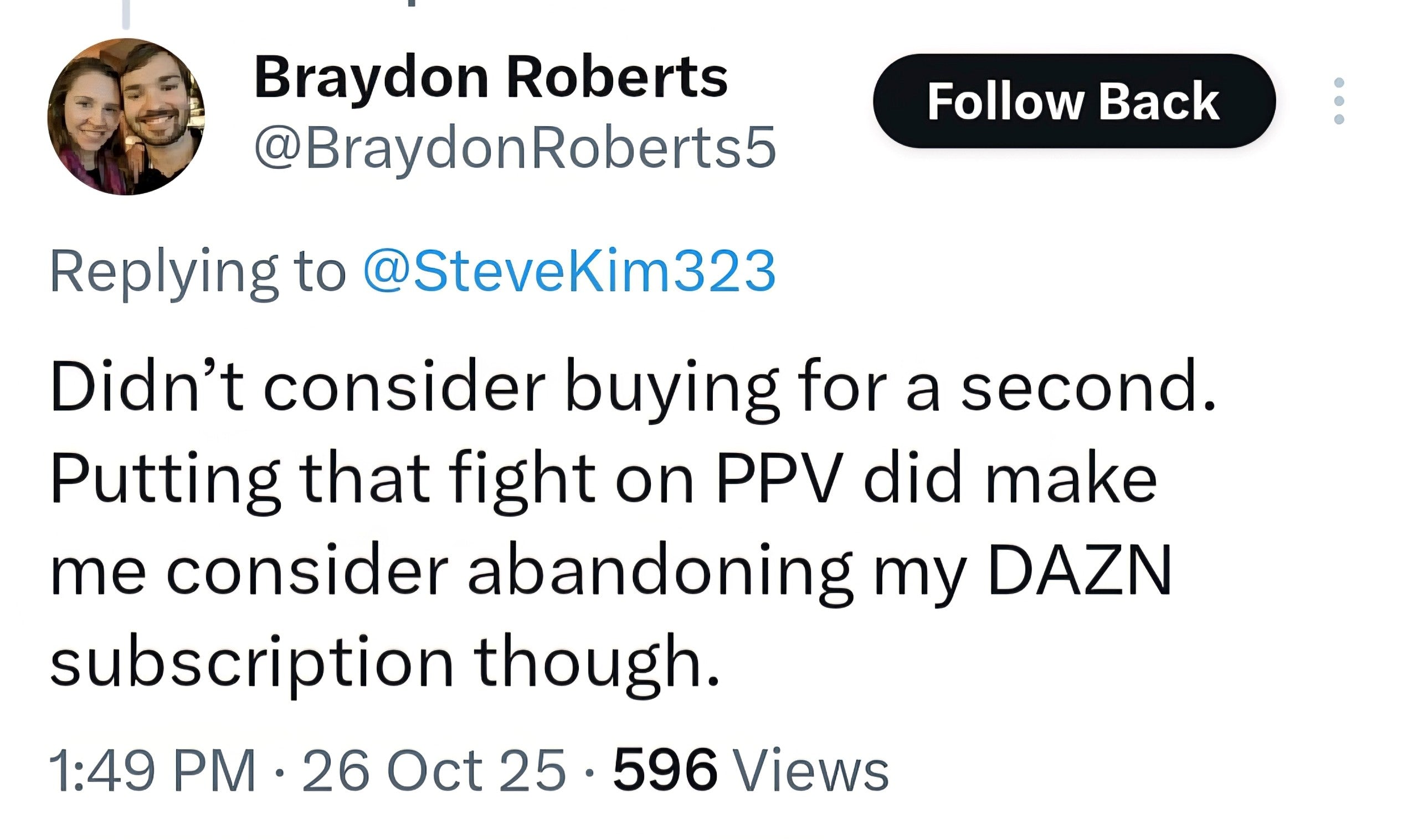 Picture for DAZN and Confused