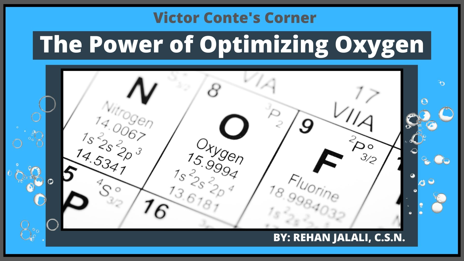 Picture for The Power of Optimizing Oxygen
